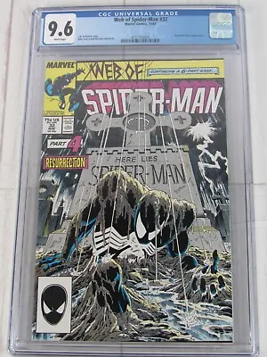 Buy Web Of Spider-Man #32 CGC 9.6 WP Nov. 1987 Marvel Comics 4251723004 • 157.35£