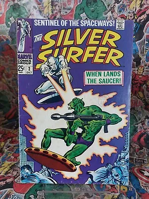 Buy Silver Surfer #2 VG/FN Marvel 1st Badoon • 69.95£