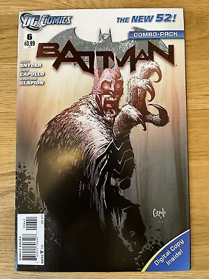 Buy Batman The New 52 - 6 1st Court Of Owls, Rare Combo Variant Cover 1:100, VF+ • 64.90£
