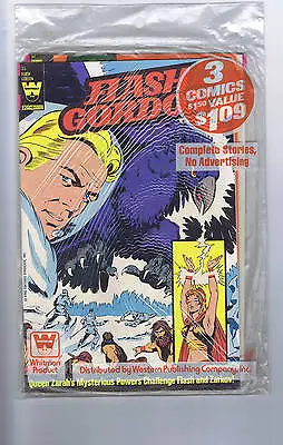 Buy Flash Gordon/Turok/Grimm Ghost, Whitman 3 (#35, #128, #57) Comic Multi-Pack 1981 • 78.84£