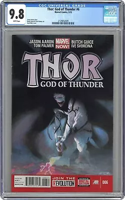 Buy Thor God Of Thunder #6 CGC 9.8 2013 2129652009 1st App. Knull • 111.21£