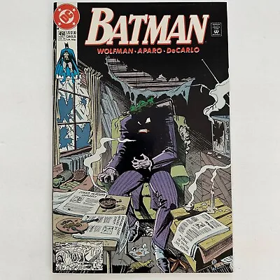 Buy Batman #450.  Joker Cover And Origin Story.  DC Comics1990. • 3.94£