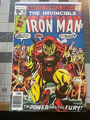 Buy The Invincible Iron Man #96  Marvel  1976. Combined Shipping • 7.93£