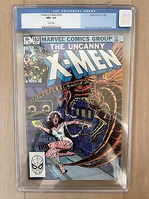 Buy X-Men #163 Origin Of Binary CGC 9.6 White Pages NM+ Uncanny High Grade Ms Marvel • 47.32£