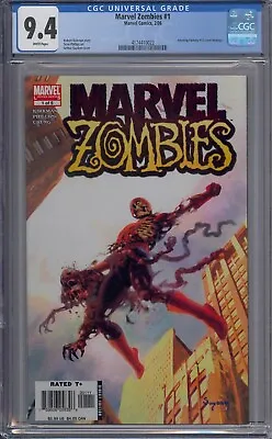 Buy Marvel Zombies #1 Cgc 9.4 Amazing Fantasy #15 Cover Homage Robert Kirkman • 71.23£