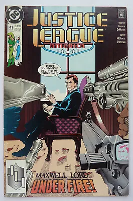 Buy Justice League America #41 - DC Comics August 1990 FN 6.0 • 4.25£