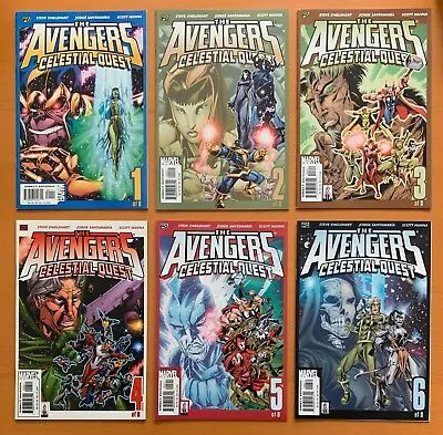 Buy Avengers Celestial Quest #1, 2, 3, 4, 5, 6, 7 & 8 Complete Series (Marvel 2001) • 26.21£