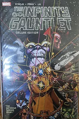Buy The Infinity Gauntlet Deluxe Edition.  BRAND NEW NM CONDITION • 11.99£