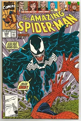 Buy Amazing SPIDER-MAN #332 Direct Edition! Early LARSEN! HIGH-GRADE NM-/NM Copy! • 15.77£