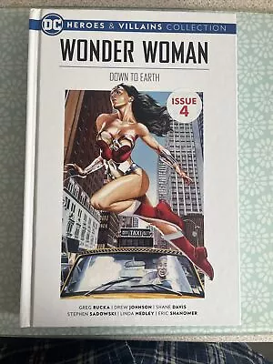 Buy Heroes & Villains Collection 53 - Wonder Woman Down To Earth Graphic Novel Book • 7£