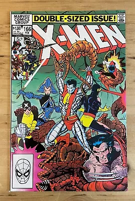 Buy The Uncanny X-men #166 ~ Marvel Comics 1983 ~ F • 6.40£
