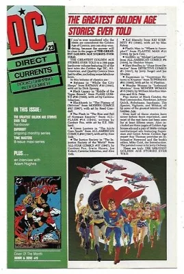 Buy Direct Currents #23 The Greatest Golden Age Stories Ever Told FN (1989) DC • 5£