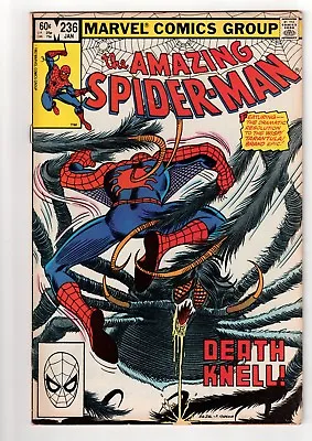 Buy Marvel Comics Amazing Spiderman 236 1983 Death Knell Fn 6.0 • 10.99£