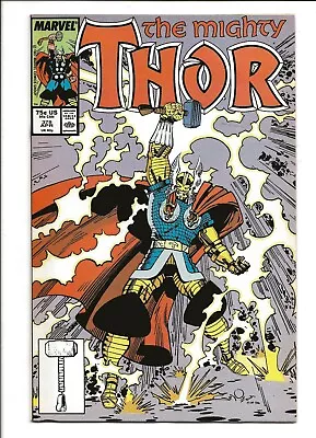 Buy Marvel THOR #378 1st Love & Thunder, Blue & Gold Armor, 1987 VF Range  A • 12.74£