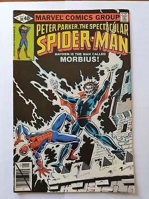 Buy SPECTACULAR SPIDER-MAN # 38 (MORBIUS App. JAN 1980) VF • 19.95£