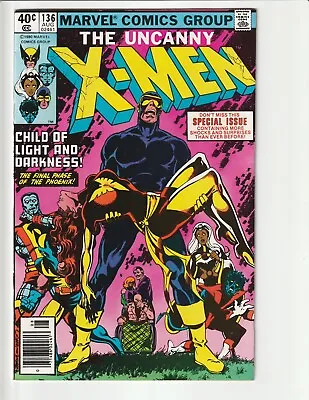 Buy Uncanny X-Men # 136 Sharp NM- Marvel Dark Phoenix Wolverine 1980 • 71.20£