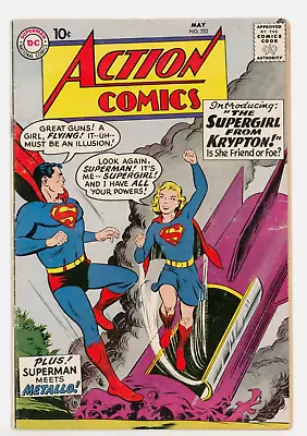 Buy Action Comics #252 FN 6.0 First Supergirl And Metallo • 1,495£