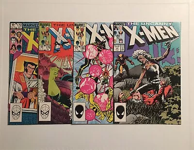 Buy Uncanny X-Men #172 #176 #188 #216 NM- Lot Of Four Issues • 20.10£