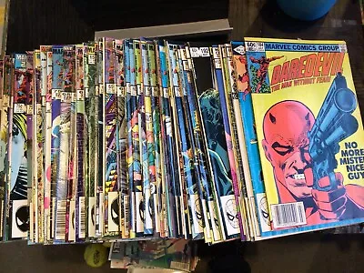 Buy 60 Comic  Lot Daredevil #184-253 Marvel 1982-88 Mid To High Grade Set • 196.87£