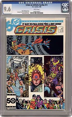 Buy Crisis On Infinite Earths #11 CGC 9.6 1986 1300318017 • 22.96£