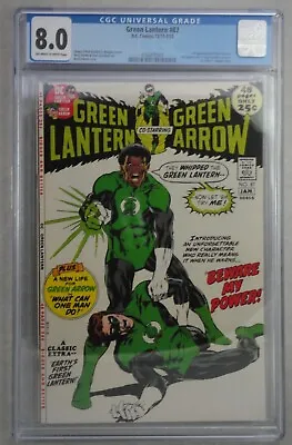 Buy Green Lantern 87 1st App John Stewart 2nd App Guy Gardner CGC 8.0 OW/W Pgs • 553.21£