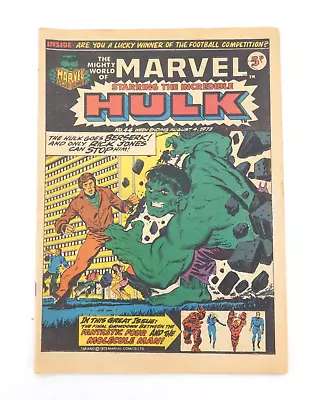 Buy The Incredible Hulk Comics #44 Marvel August 1973 Vintage Comic Book Superhero • 9.99£