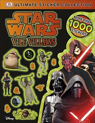 Buy Star Wars Vile Villains Ultimate Sticker Collection (Dk Ultimate Sticker Collec • 3.19£