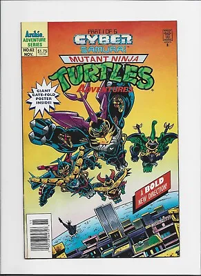 Buy Teenage Mutant Ninja Turtles Adventures #62  Archie  Very Fine To Near Mint Nice • 46.51£