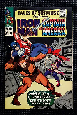 Buy 1967 Tales Of Suspense 88 Marvel Comics 4/67:Captain America, 12¢ Iron Man Cover • 34.08£