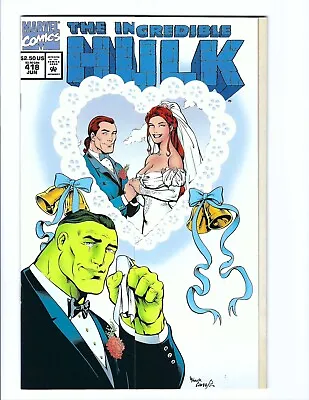 Buy Hulk 418, VF+ 8.5, Marvel 1994, 1st Talos The Untammed (Secret Invasion) MCU! • 8.86£