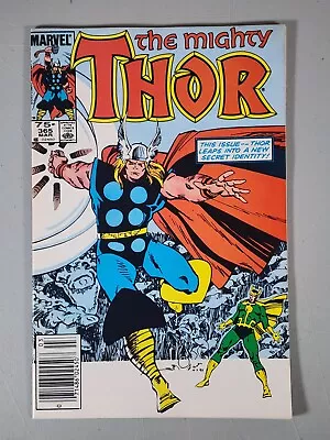 Buy Thor #365 VF/NM Newsstand 1986 1st Throg MARVEL • 15.01£