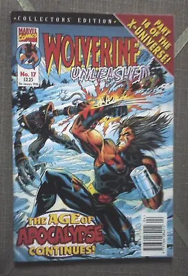 Buy Collectors Edition Wolverine Unleashed # 17  Marvel Comics Age Of Apocalypse • 4£