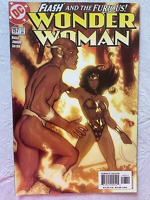 Buy Wonder Woman #197 Adam Hughes Cover DC Comics December 2003 1st Printing VFNM • 11.98£