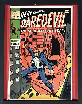 Buy DAREDEVIL #51 (Marvel 4/1969) VG/4.0 • 22.48£