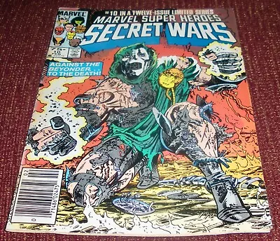 Buy MARVEL SUPER HEROES SECRET WARS #10 (Marvel Comics 1985) -- Doctor Doom - VG • 19.92£