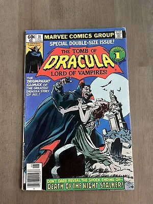 Buy TOMB OF DRACULA #70 Giant Last Issue, Direct Marvel Comics 1979, Higher Grade! • 22.38£