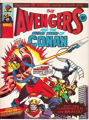 Buy Marvel UK, Avengers, Savage Sword Of Conan, #113, 1975, Dr Strange • 2.30£