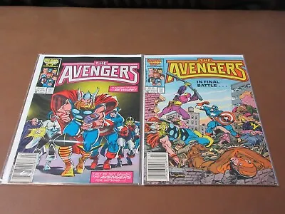 Buy Avengers #276-277 Fn+ Vs Masters Of Evil Buscema Art Thor Ant-man & Wasp Druid • 3.17£