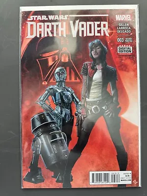 Buy Marvel STAR WARS DARTH VADER #3 2015 1st App Of Doctor Aphra 2nd Printing • 47.02£