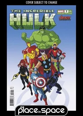Buy Incredible Hulk #7c - Tim Levins Avengers 60th Variant (wk51) • 4.15£