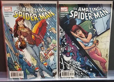 Buy Amazing Spider-man 51 & 52 492 & 493 Marvel 2003 J Scott Campbell Maryjane Cover • 22.08£