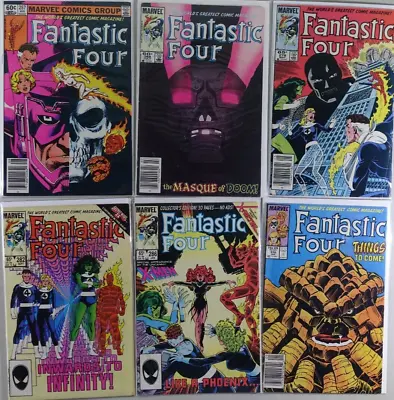 Buy Fantastic Four Comic Book Lot Of (6) Lower Grade #s 257 268 278 282 286 310 • 8.02£