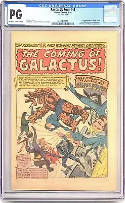 Buy Fantastic Four (1961 1st Series) 48 CGC PG 1st Wrap Only 4158453011 • 184.81£