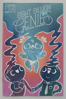 Buy Eight Billion Genies #5 - 2nd Printing Image Comics February 2023 VF/NM 9.0 • 5.25£
