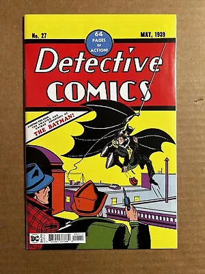 Buy Detective Comics #27 Facsimile Edition Reprint 1st Appearance Batman Dc Nm • 15.99£