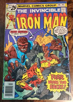 Buy IRON MAN #88 Blood Brothers! 1976 All 1-332 Issues Listed! (7.5) Very Fine- • 7.22£
