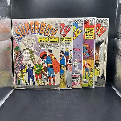 Buy Superboy 114 117 128 129 & 137. Lot Of 5 Silver Age DC Comics 1967-68. (B31)(5) • 22.13£