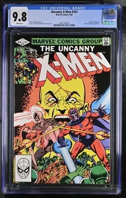 Buy Uncanny X-Men 161 CGC 9.8 Origin Of Magneto Baron Strucker Appearance 1982 • 154.16£