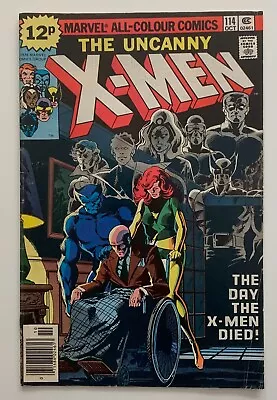 Buy Uncanny X-Men #114 Comic. Chris Claremont (Marvel 1978) VG/FN Bronze Age • 39£