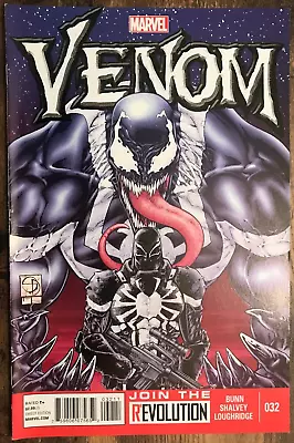 Buy Venom #32 By Bunn Flash Thompson Toxin Spider-Man Shane Davis Cover NM/M 2013 • 7.90£